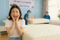 Đổi nệm cũ lấy nệm mới