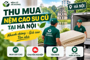 Thu mua nệm Kymdan cũ tại Hà Nội